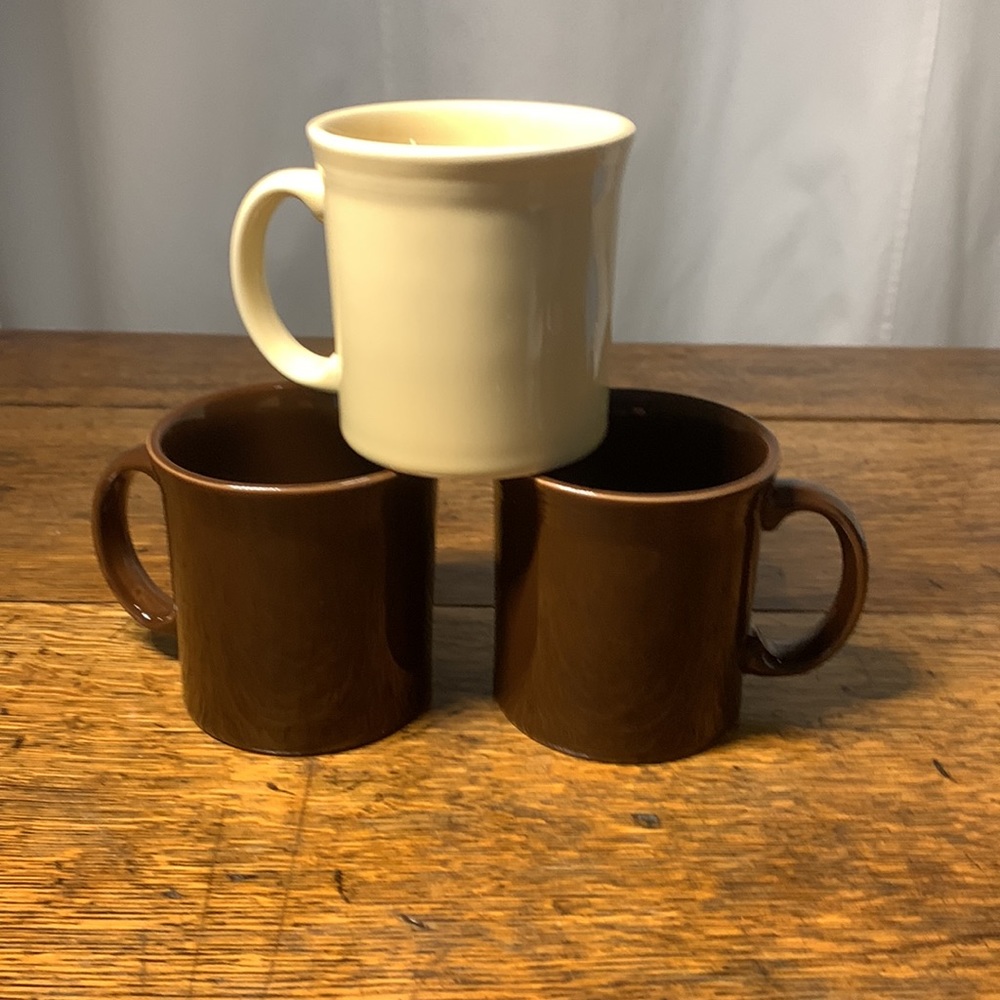 Fiesta ware mugs